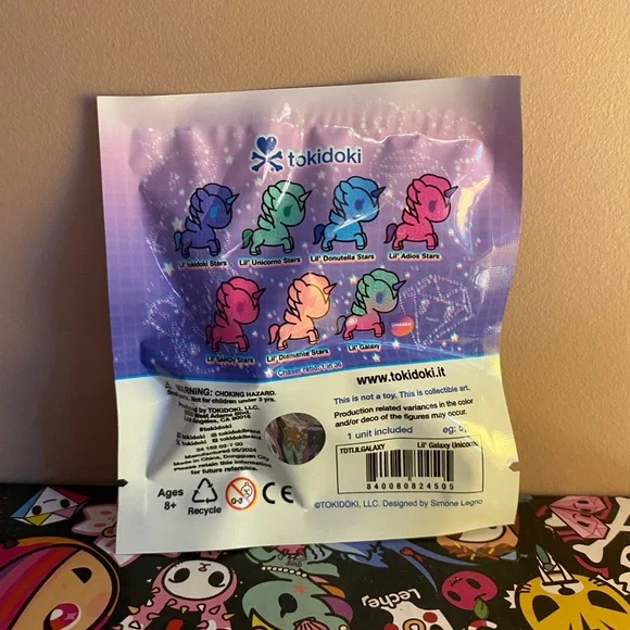 tokidoki Lil’ Galaxy Unicorno Mini Sealed Blind Bag - Picture 2 of 2